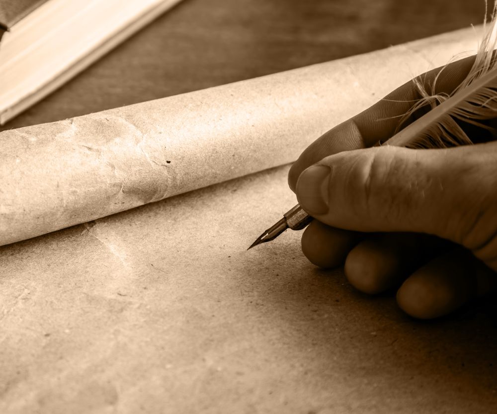 Writing on Leather Ithra