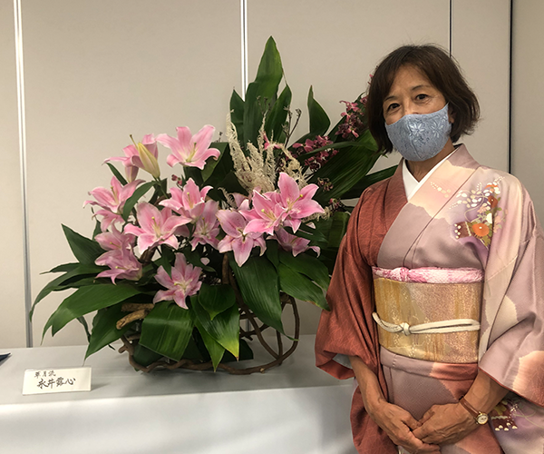 محطة كادو - فن صف الأزهار