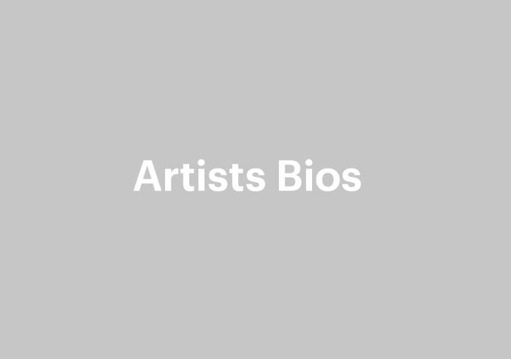 Artists Bios
