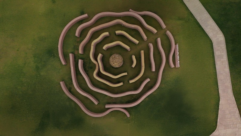 Pathways of Earth and Palm