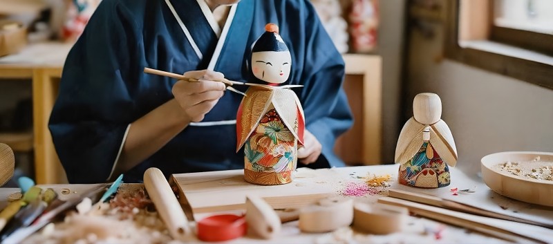 دمى من الخشب