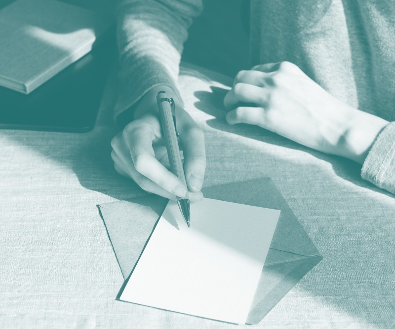 A talk session titled: In the Shadows of Mail: Reflections on Writers’ Letters