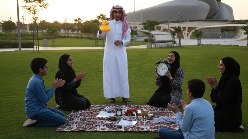 تحدي القصص بالأدوات