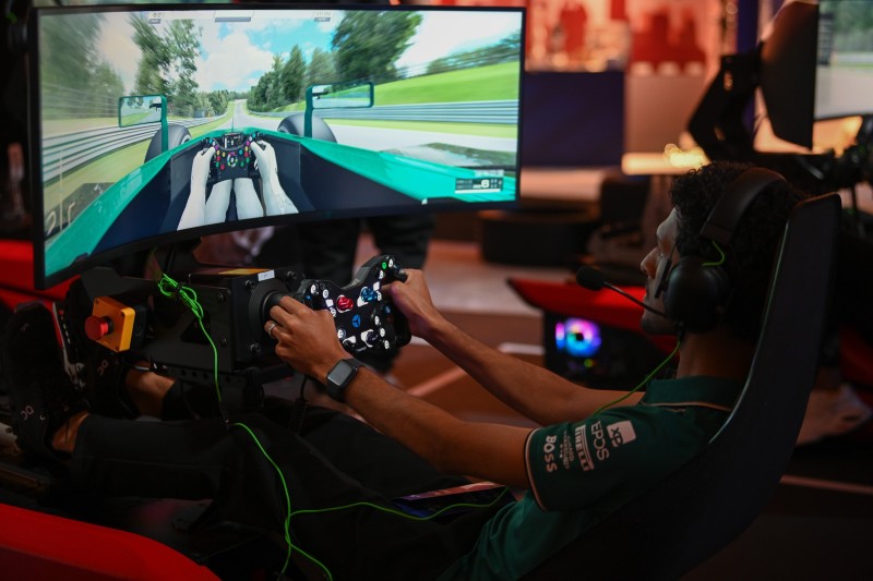 تجربة محاكاة الفورمولا1