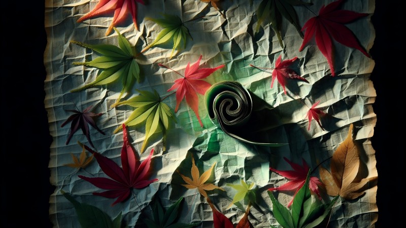 ورق الواشي الخريفي