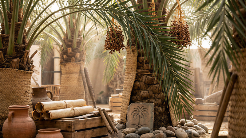 اسبانيا والنخلة